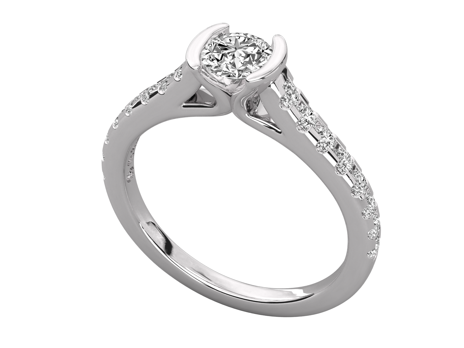 Round Diamond Engagement Ring
