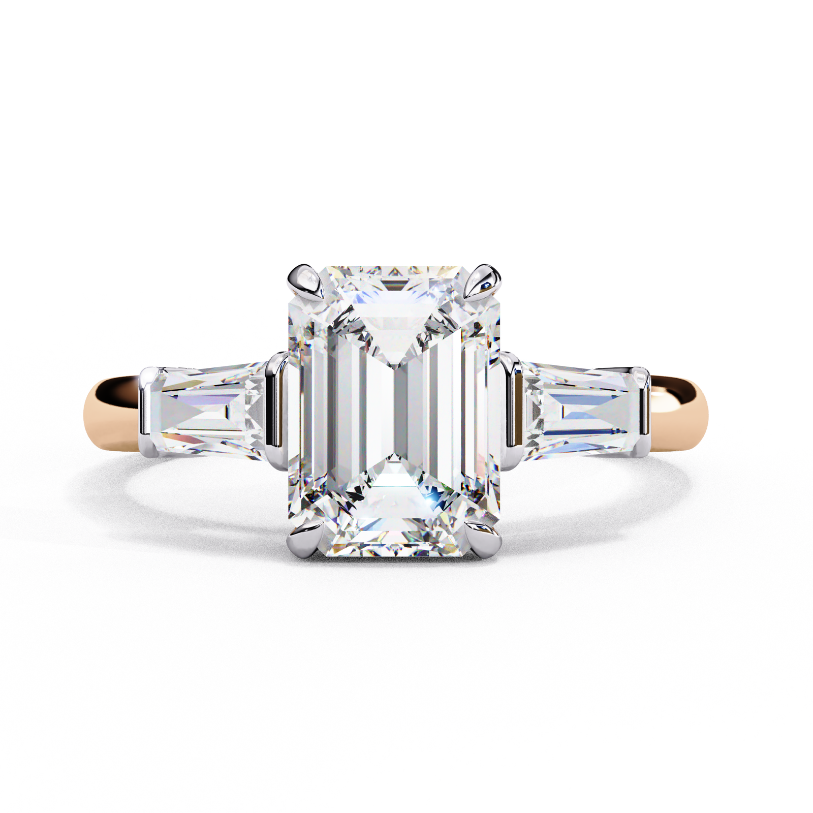 Three Stone Engagement Ring